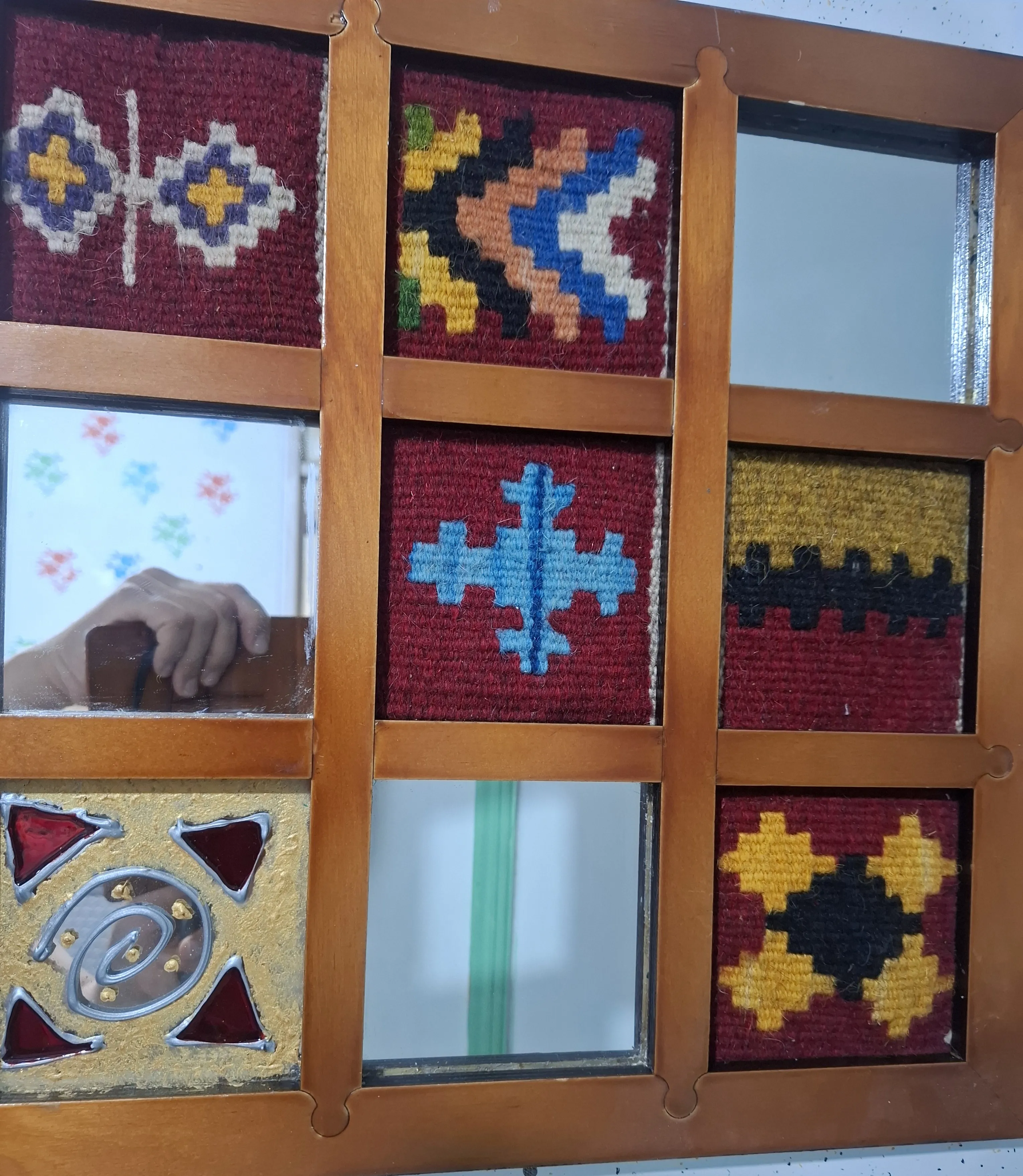 قاب آیینه گلیم